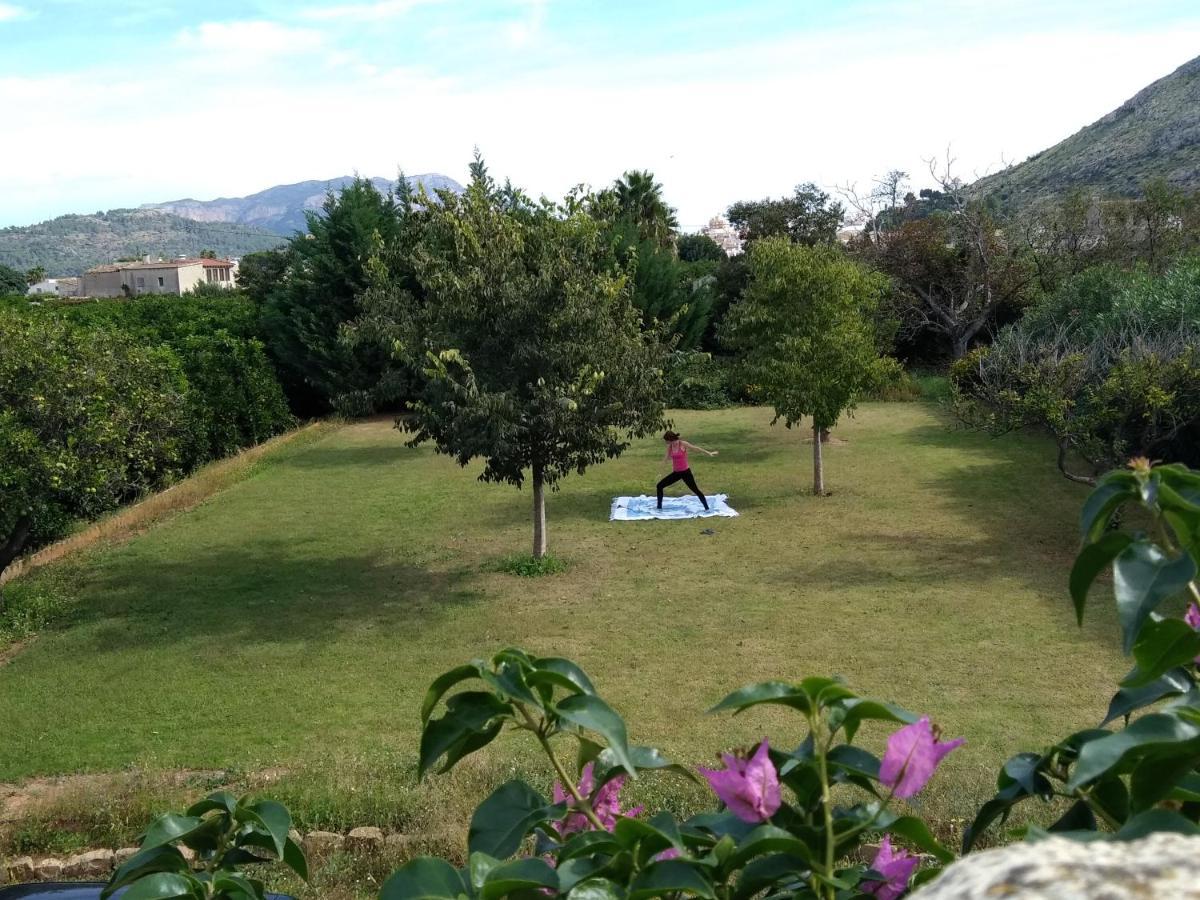 Casa Rural Con Encanto, 4 Hab Con 4 Banos Completos En Suite, Piscina Y Campo Privado Pedreguer Exterior foto